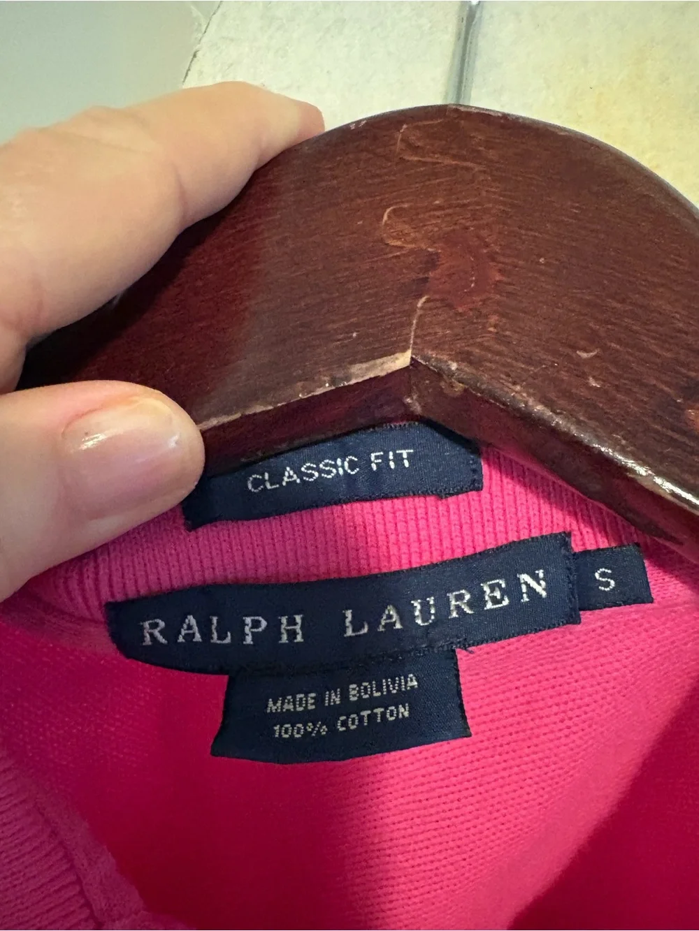 Ralph Lauren vibrant pink